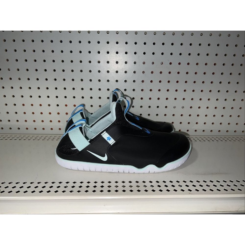 Nike Air Zoom Pulse Mens Slip On Nursing Medical Shoes Size 10.5 Black Blue